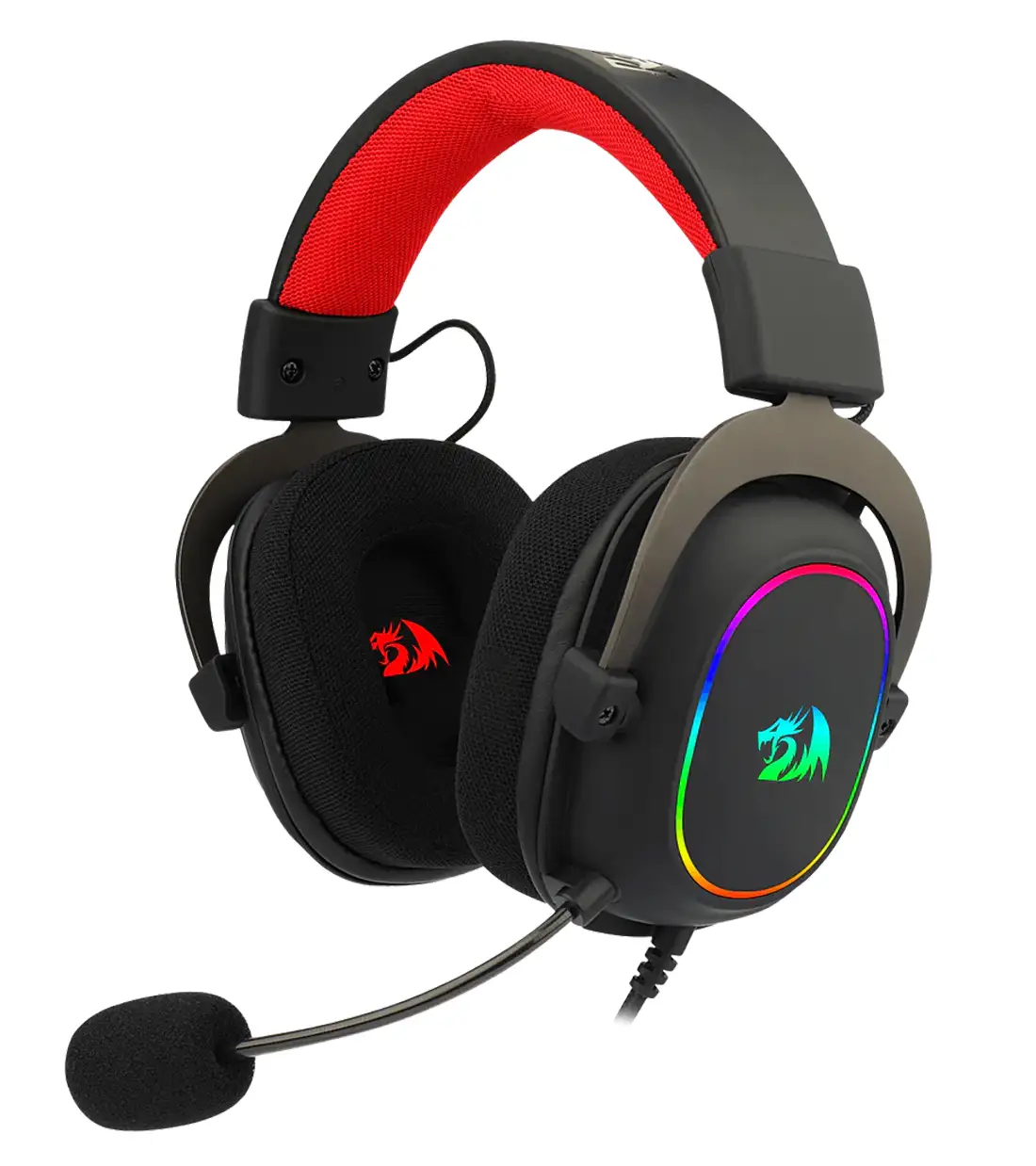 هدست مخصوص بازی ردراگون مدل ZEUS RGB H510